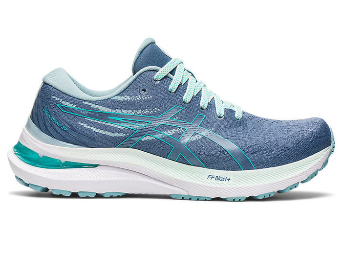 Women's Asics Gel-Kayano 29, Sea Glass/Storm Blue, 7.5 B Medium