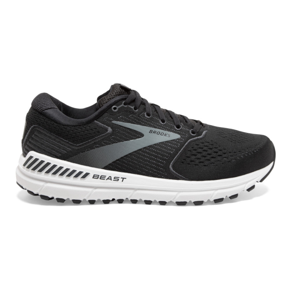 Men's Brooks Beast '20, Black/Grey, 11.5 D Medium