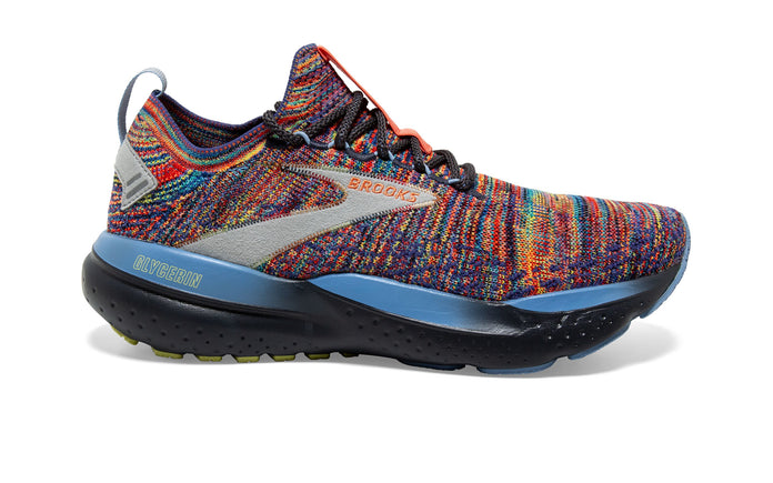 Men's Brooks Glycerin StealthFit 21, Ebony/Charlock/Vista, 10 D Medium