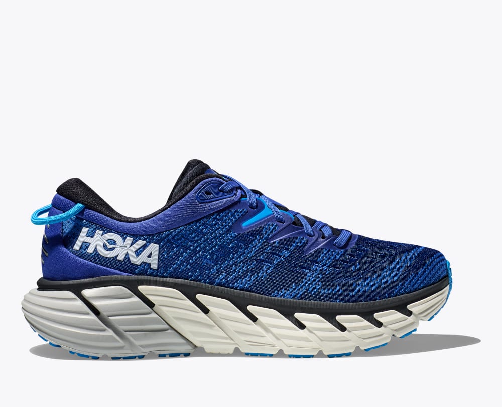 Men's Hoka One One Gaviota 4, Bluing/Blue Graphite, 9 D Medium