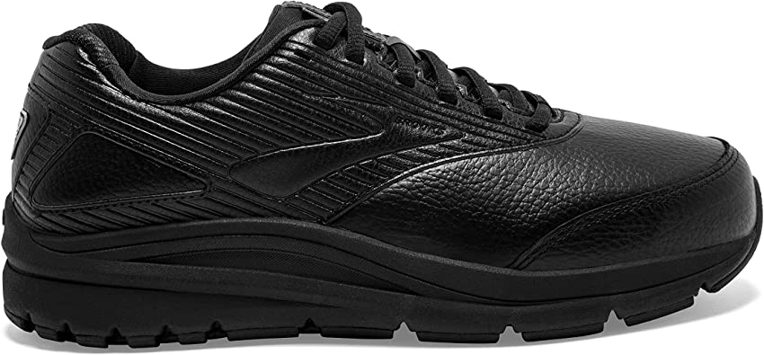Women's Brooks Addiction Walker 2, Black, 7 D Wide