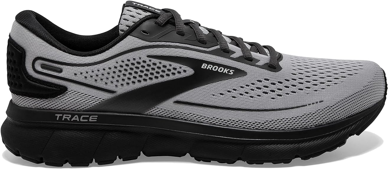Men's Brooks Trace 2, Alloy/Black/Ebony, 11.5 D Medium