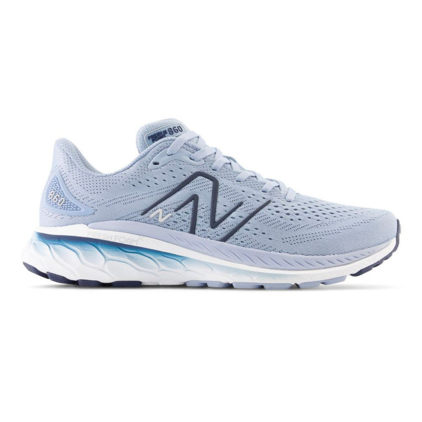 Men's New Balance Fresh Foam X 860v13, Light Artic Grey/Natural Indigo, 13 D Medium