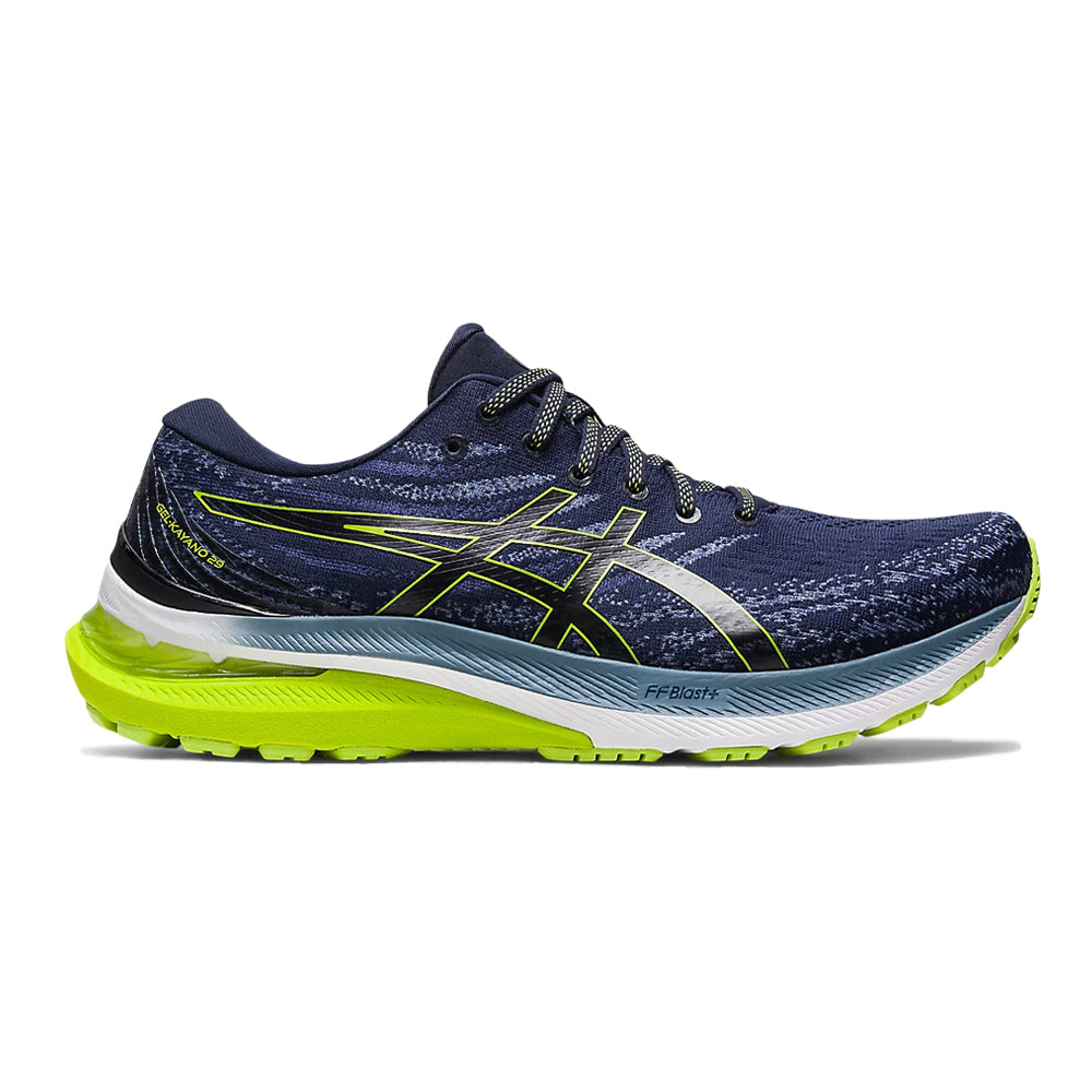 Men's Asics GEL-Kayano 29, Midnight/Lime Zest, 12 D Medium