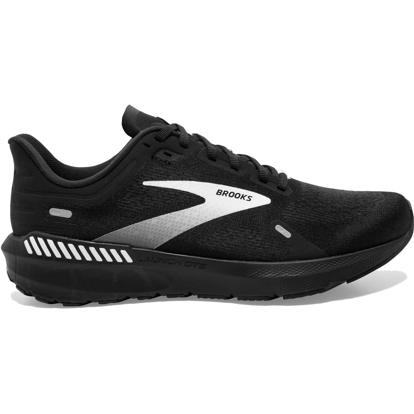 Men's Brooks Launch GTS 9, Black/White, 12 D Medium