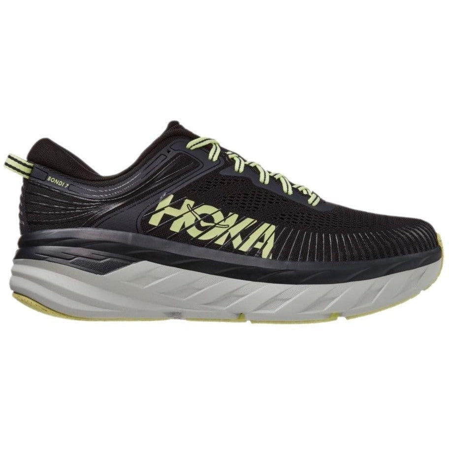 Men's Hoka One One Bondi 7, Blue Graphite/Butterfly, 10 D Medium