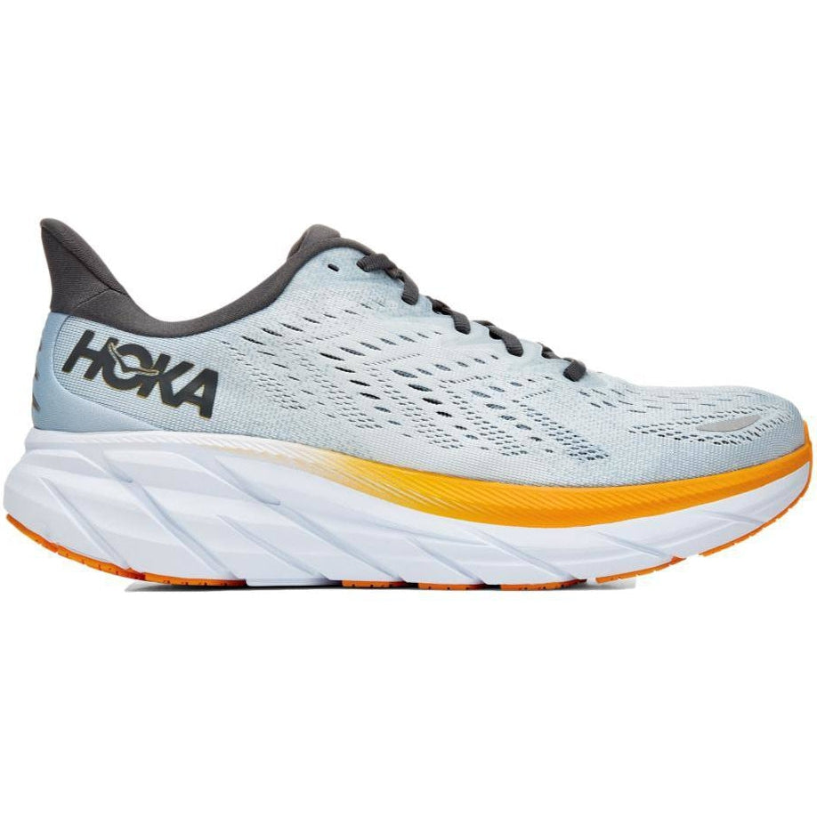 Men's Hoka One One Clifton 8, Blue Fog/Plein Air, 10.5 D Medium
