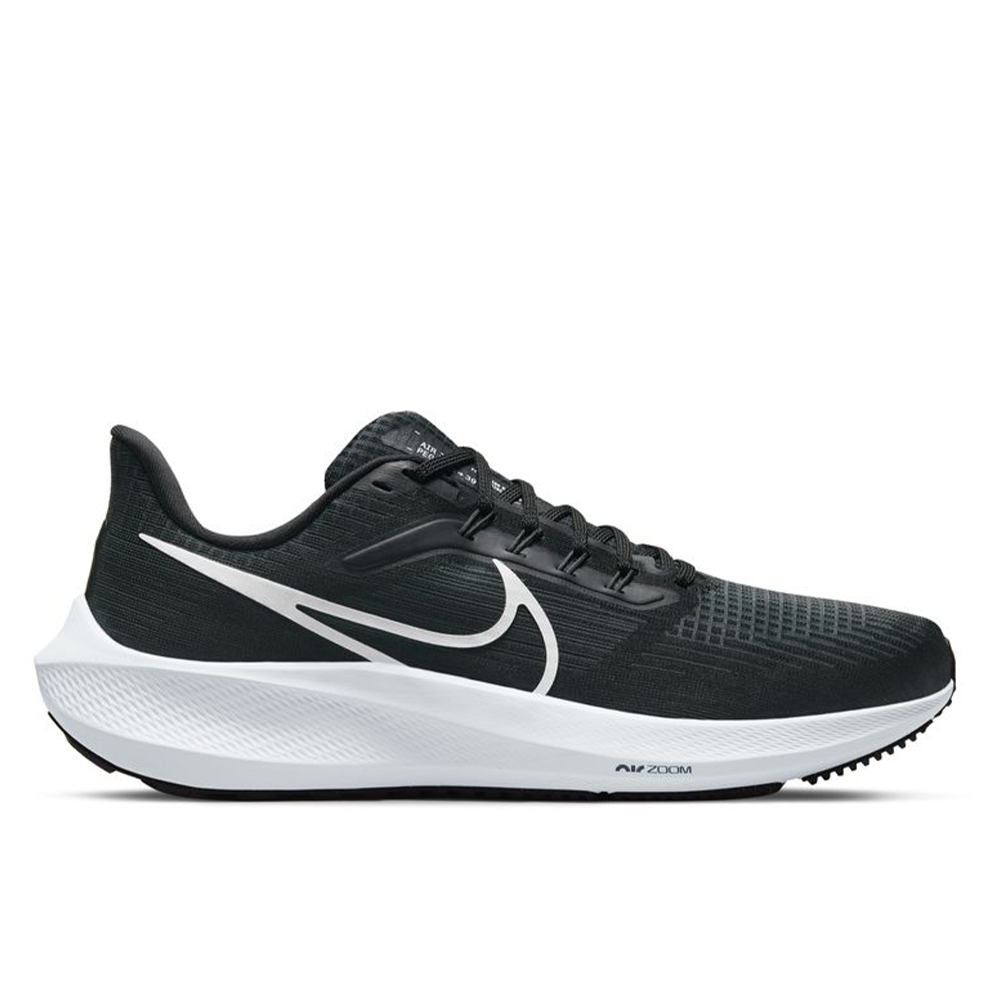 Men's Nike Pegasus 39, Black/White-DK Smoke Grey, 10.5 4E Extra Wide