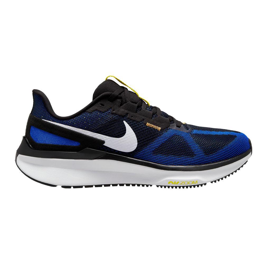 Men's Nike Structure 25, Black/White-Racer Blue-Sundial, 12 D Medium