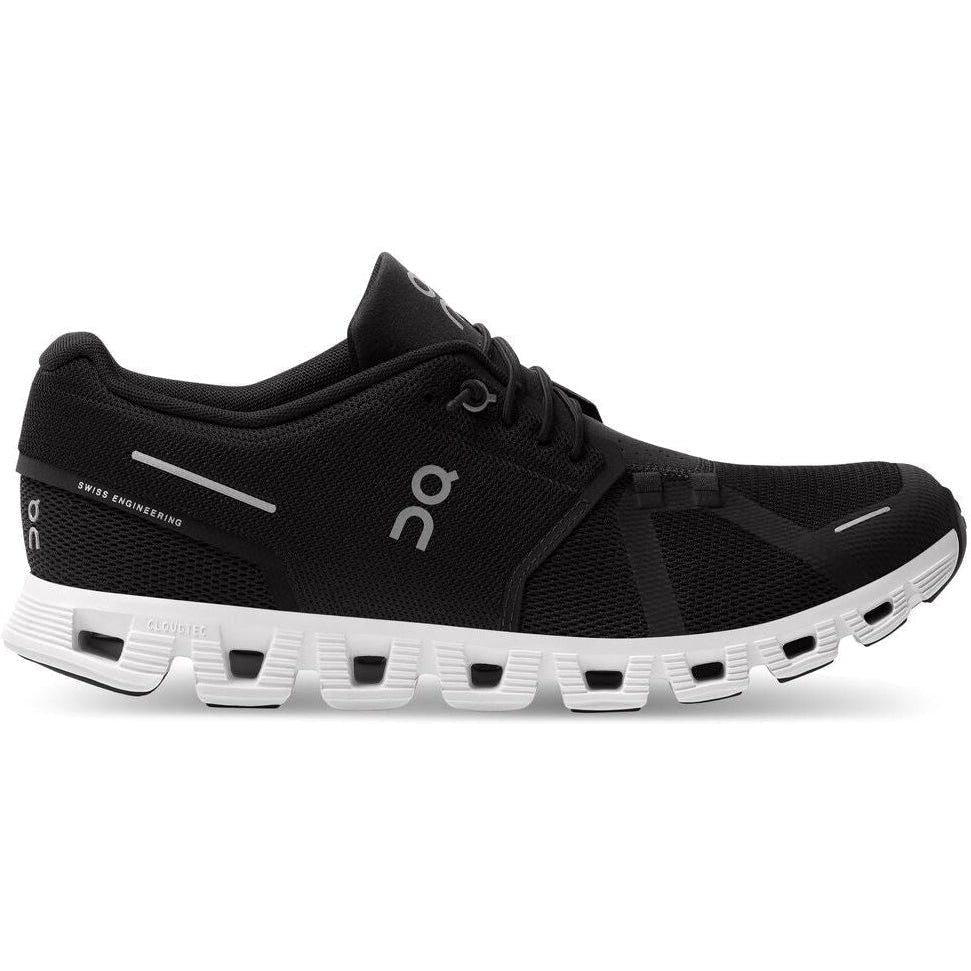 Men's On Cloud 5, Black/White, 10 D Medium