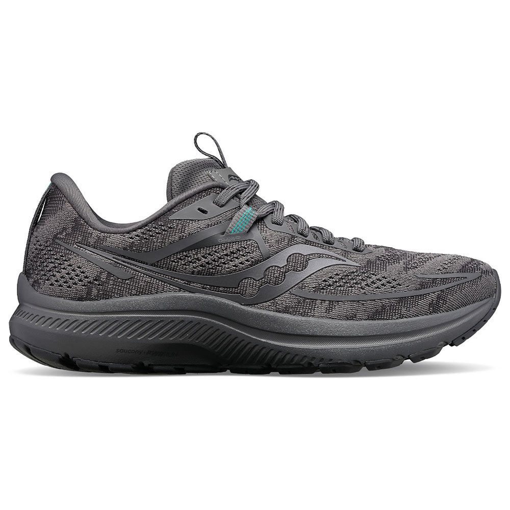 Men's Saucony Omni 21, Asphalt, 11 2E Wide