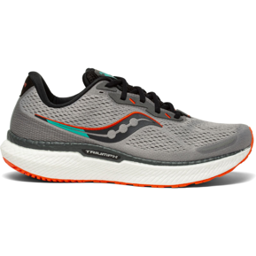 Men's Saucony Triumph 19, Alloy/Fire, 8 D Medium