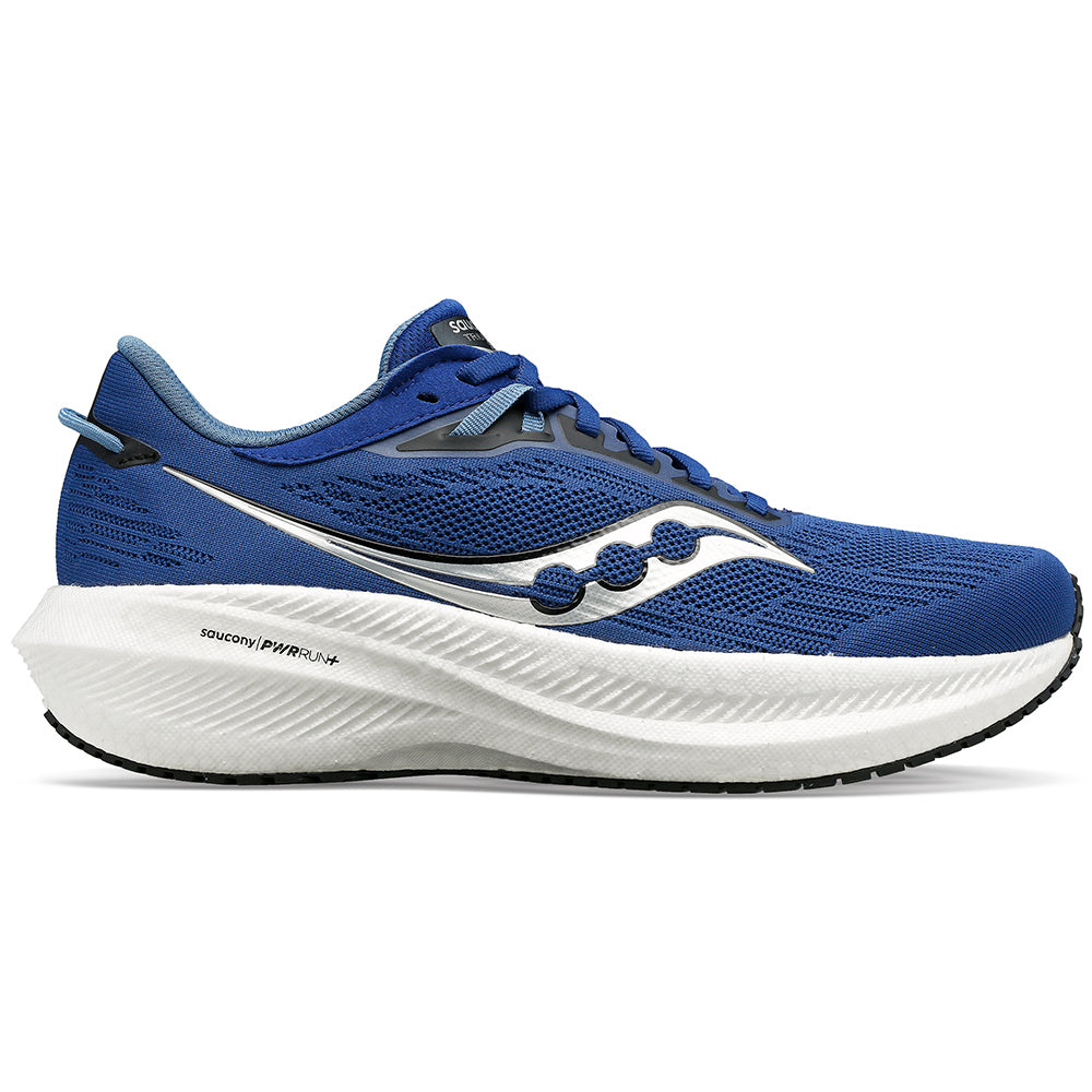 Men's Saucony Triumph 21, Indigo/Black, 11 D Medium