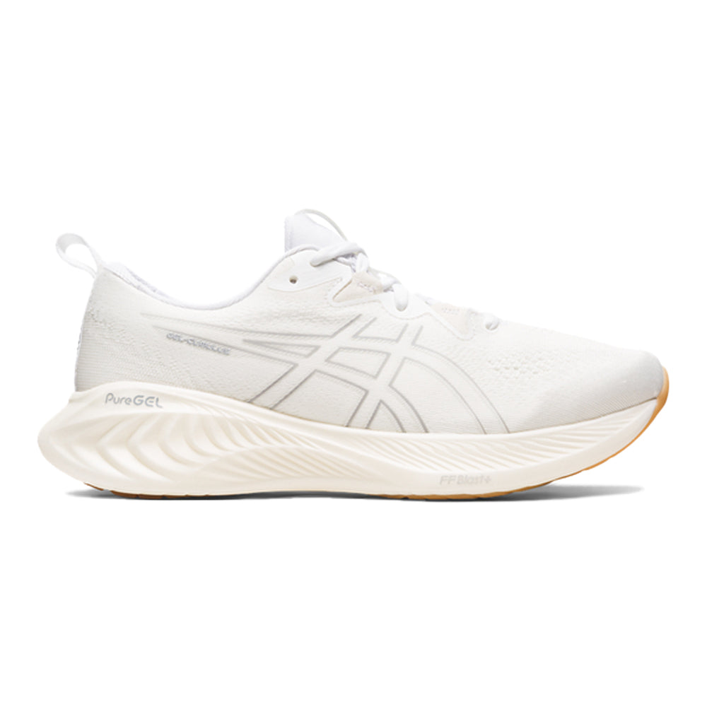 Women's Asics Gel-Cumulus 25, White/White, 6 B Medium