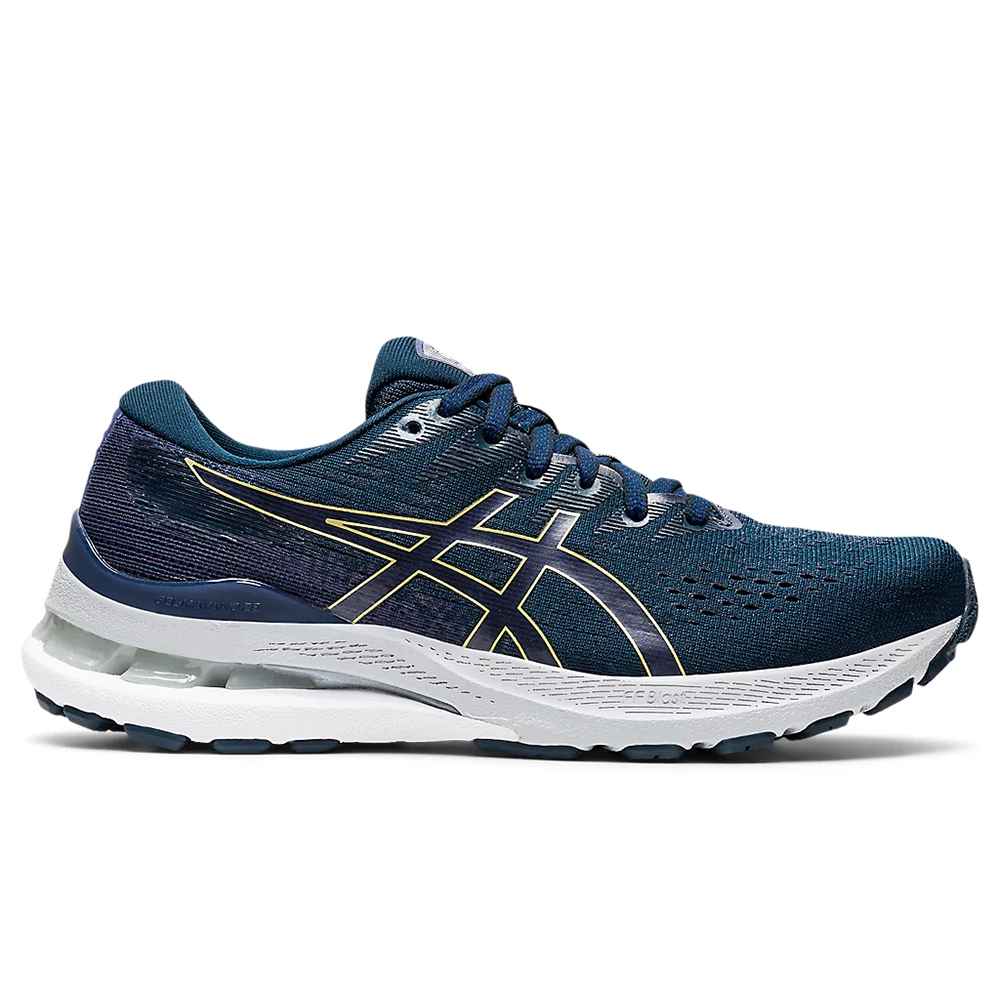 Women's Asics Gel-Kayano 28, French Blue/Thunder Blue, 9 B Medium