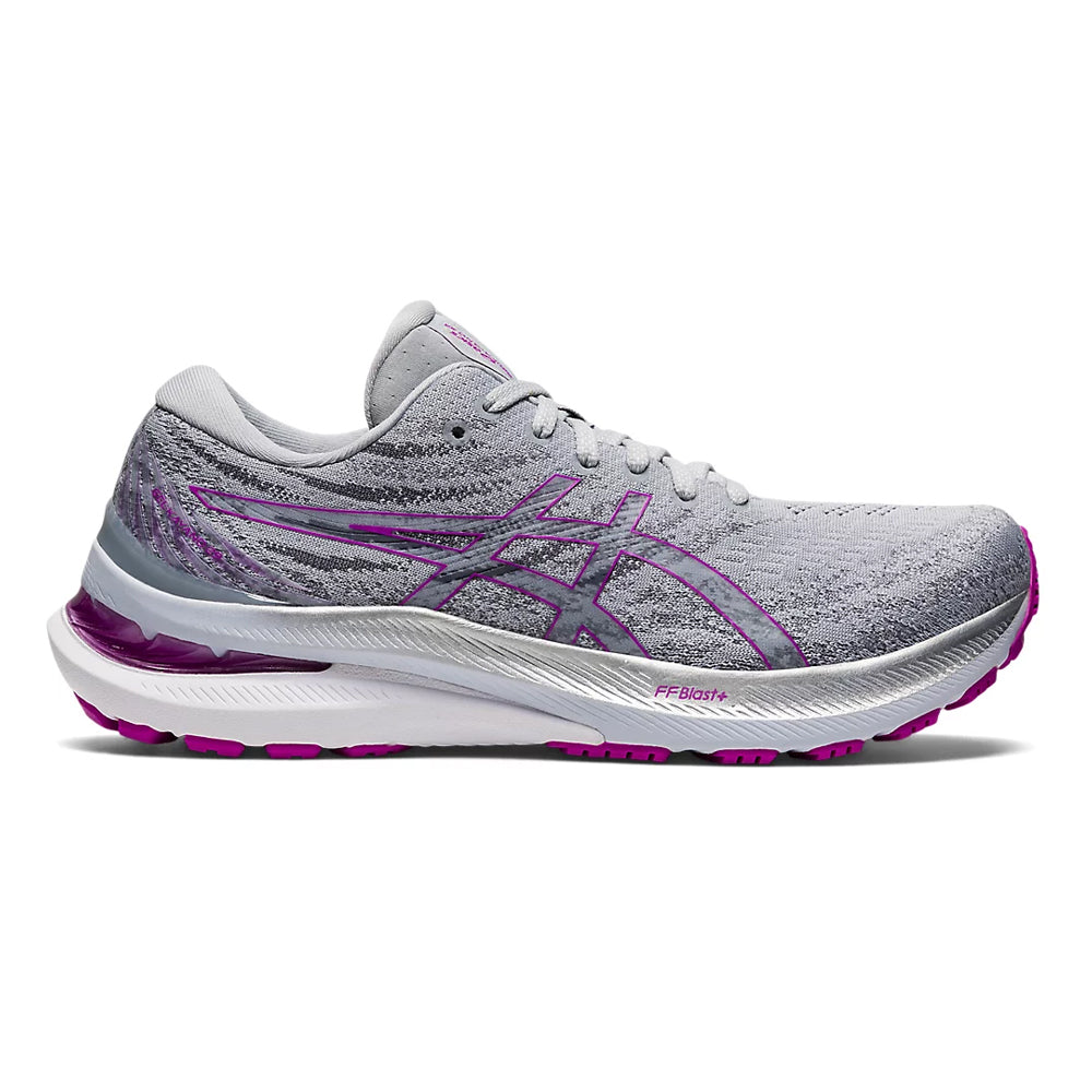 Women's Asics Gel-Kayano 29, Piedmont Grey/Orchid, 7.5 D Wide