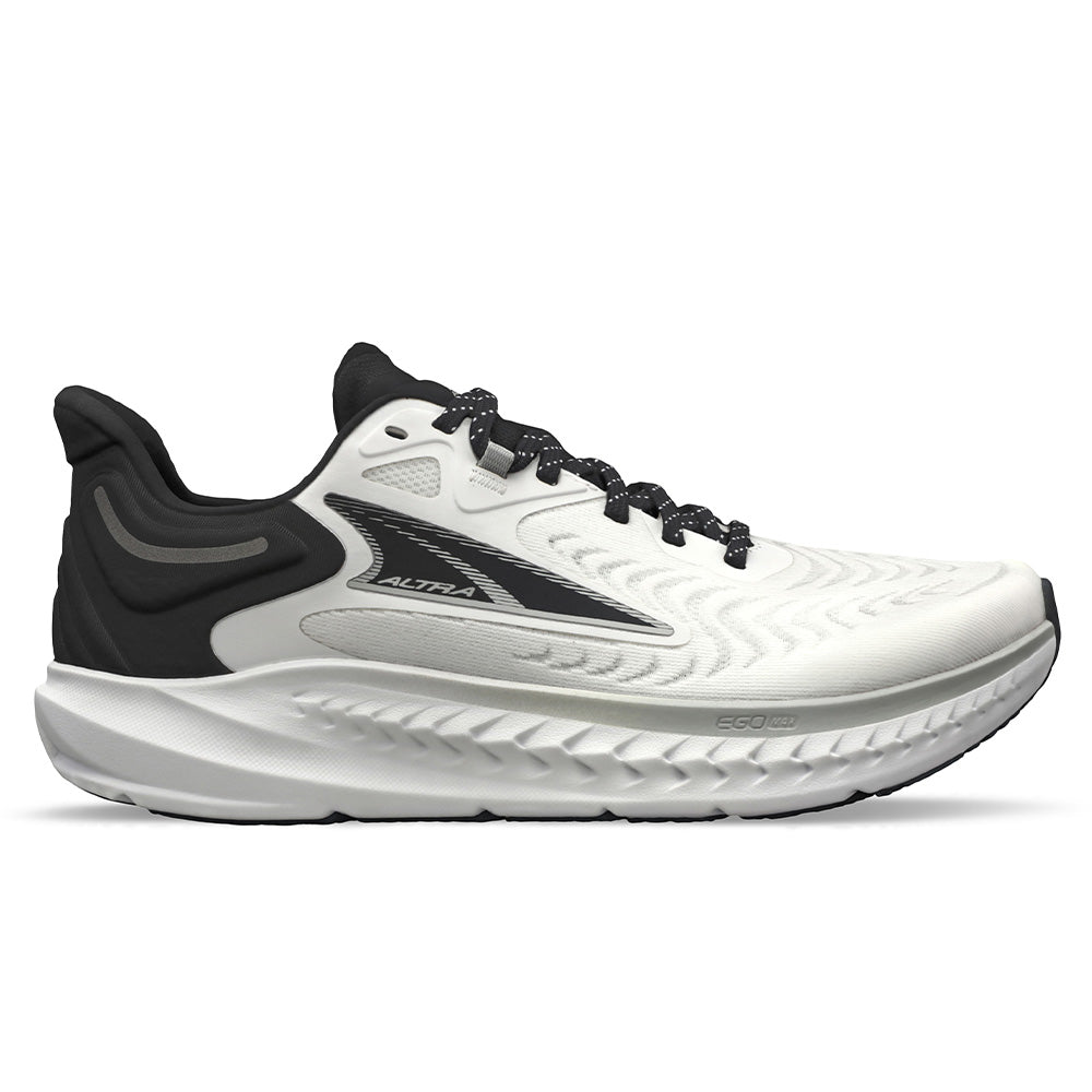 Women's Altra Torin 7, White/Black, 7 B Medium