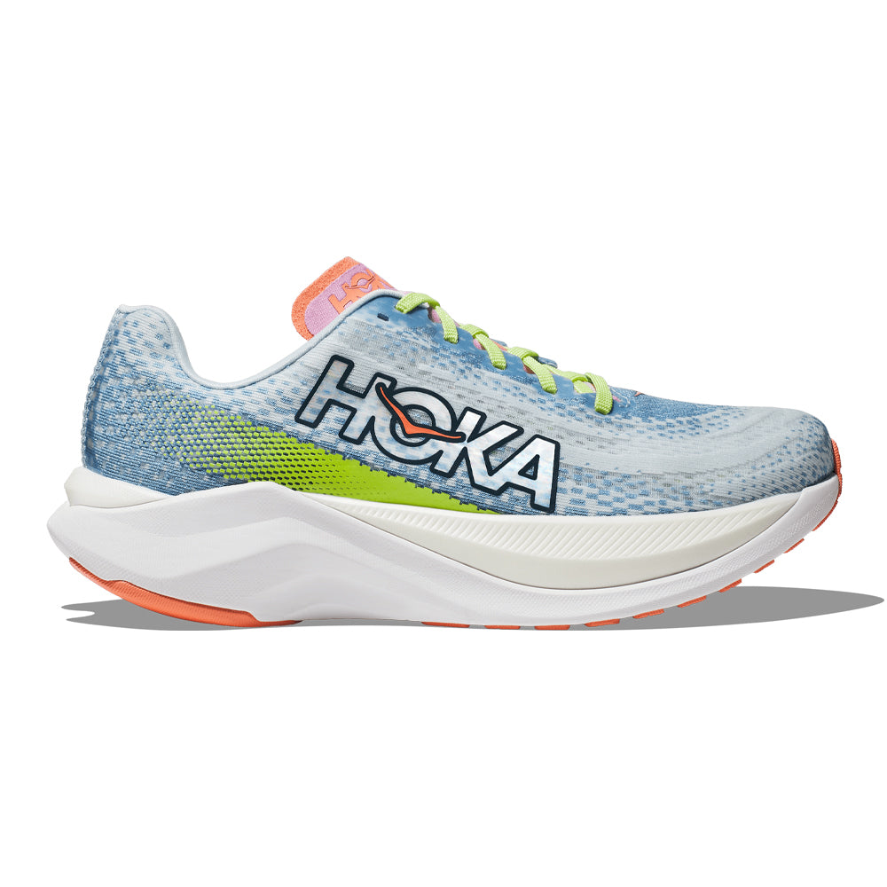 Women's Hoka One One Mach X, Dusk/Illusion, 8 B Medium