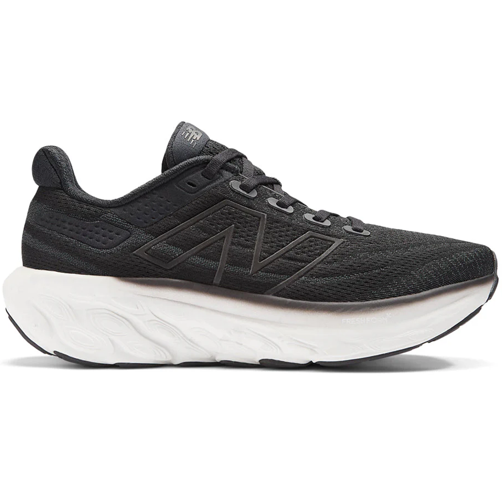 Women's New Balance Fresh Foam X 1080v13, Black/White, 7 B Medium