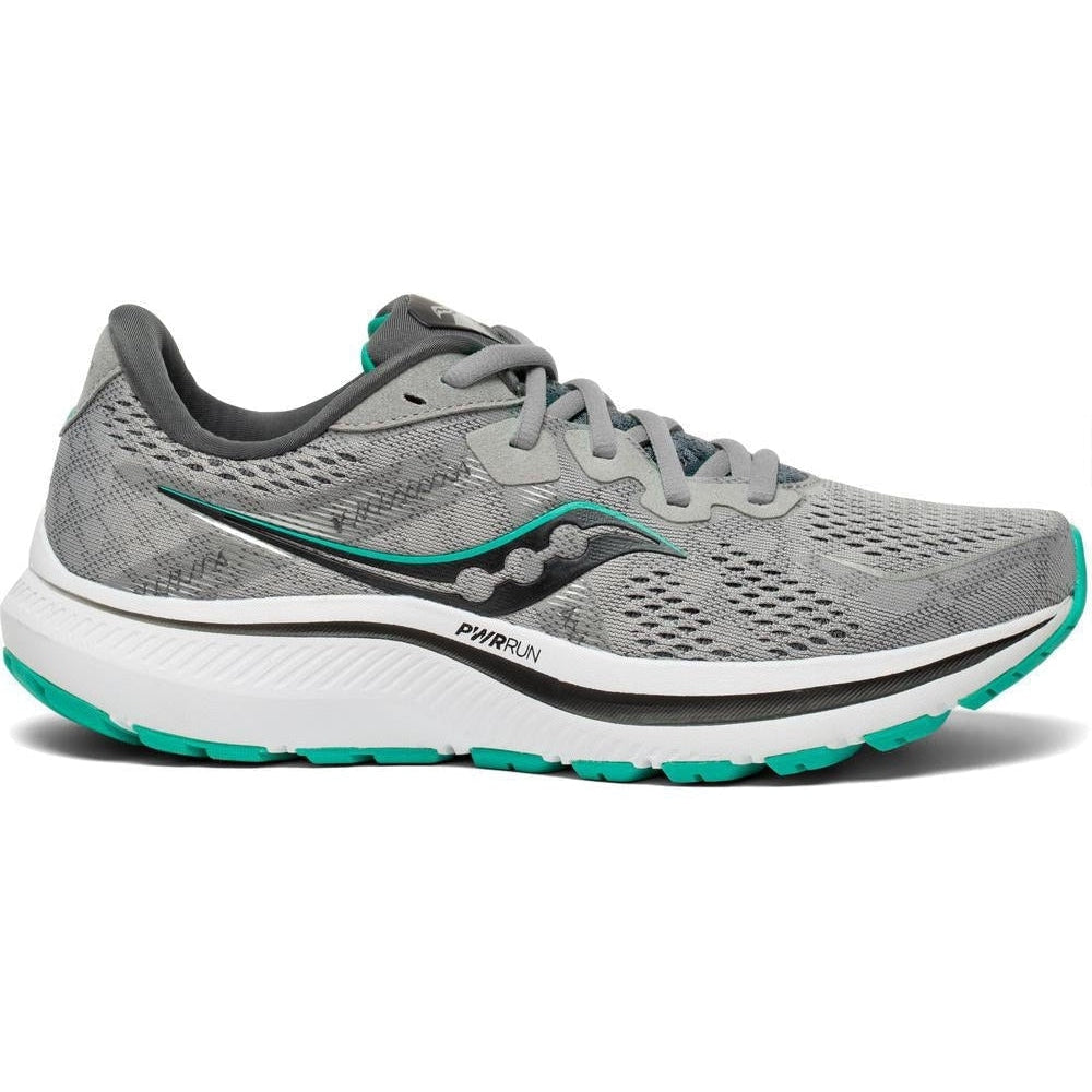 Women's Saucony Omni 20, Alloy/Jade, 7.5 B Medium