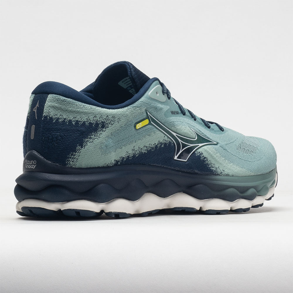 Mizuno Wave Sky 7 Men's Mineral Blue/Snow White