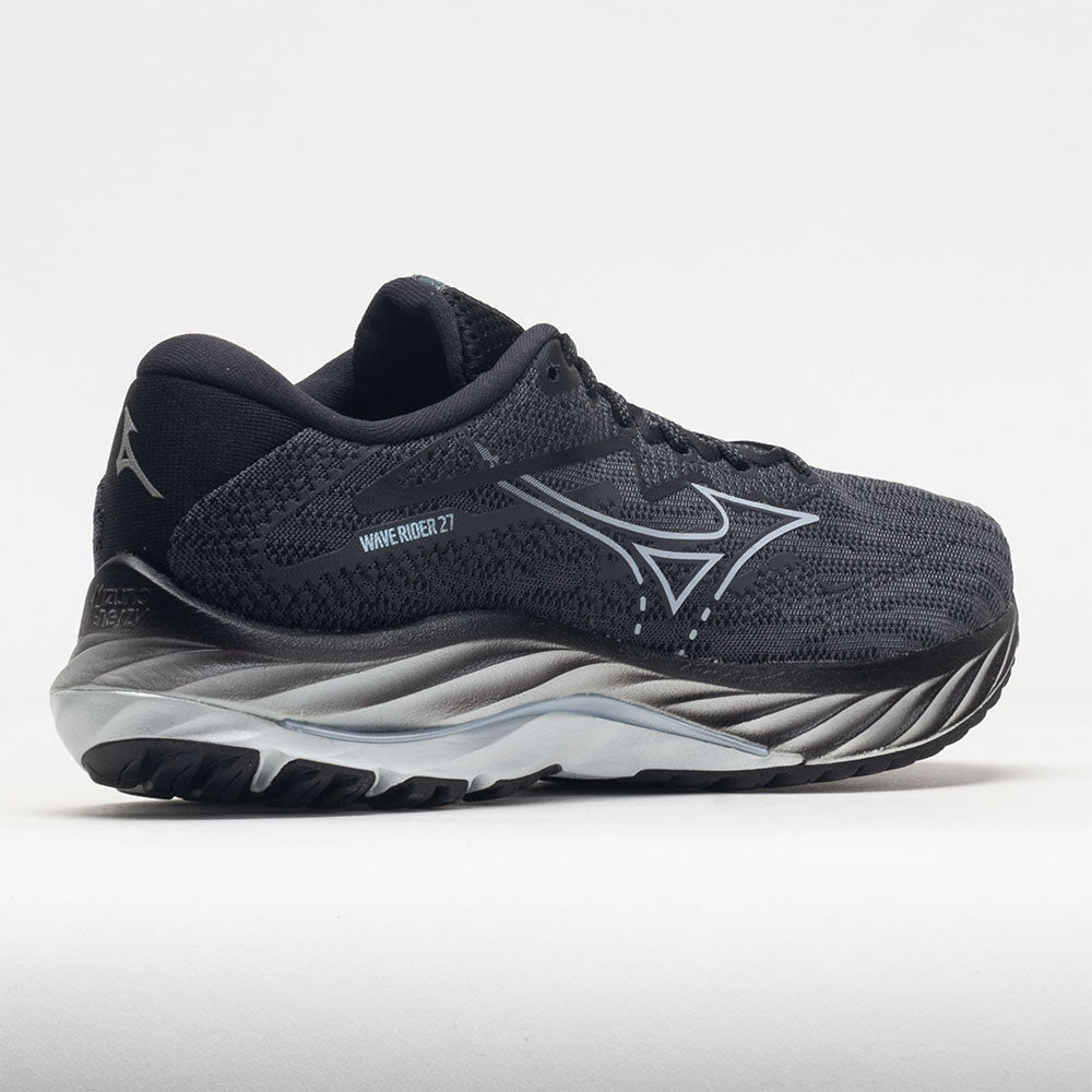 Mizuno Wave Rider 27 Mesh Men's Ebony/Illusion Blue