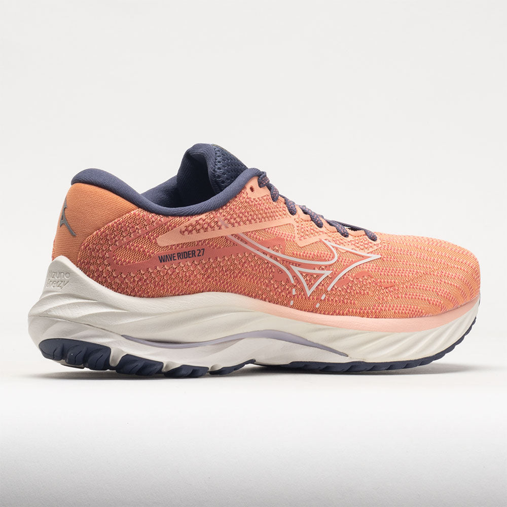 Mizuno Wave Rider 27 Mesh Women's Coral Reef/Snow White