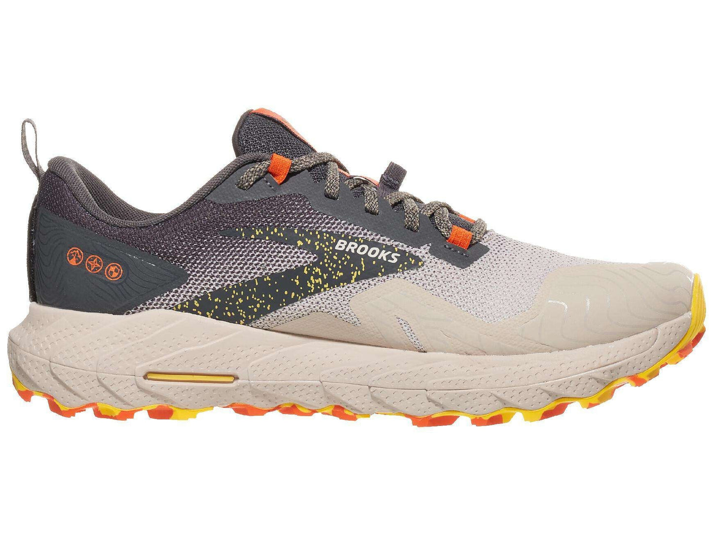 Men's Brooks Cascadia 17, Chateau Grey/Forged Iron, 10 D Medium