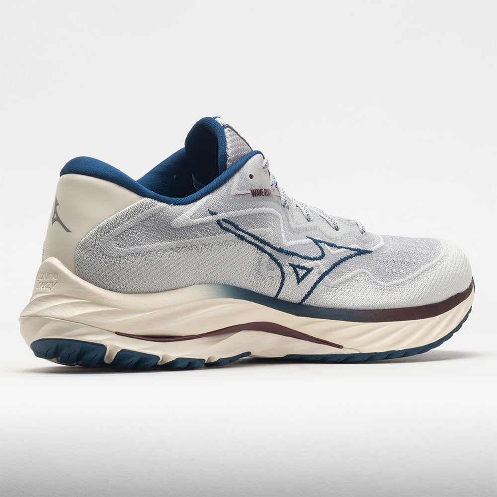 Mizuno Wave Rider 27 Men's Papyrus/Blue Opal