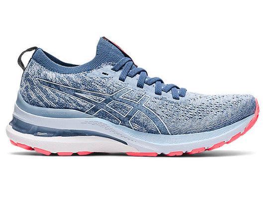 Women's Asics Gel-Kayano 28, Mist/Soft Sky, 5 B Medium