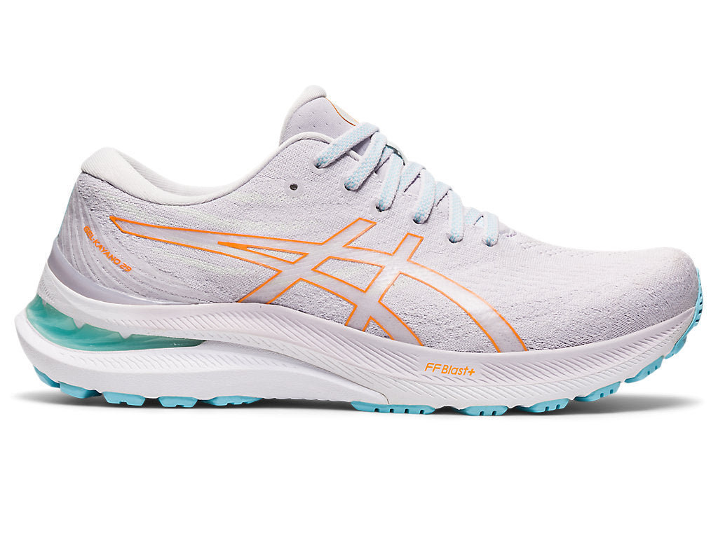 Women's Asics Gel-Kayano 29, Lilac Hint/Bengal Orange, 7.5 B Medium