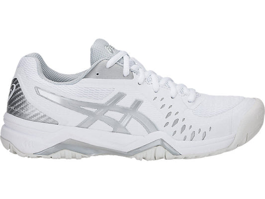 Women's Asics Gel-Challenger 12, White/Silver, 9 B Medium