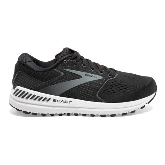 Men's Brooks Beast '20, Black/Ebony/Grey, 12 2E Wide