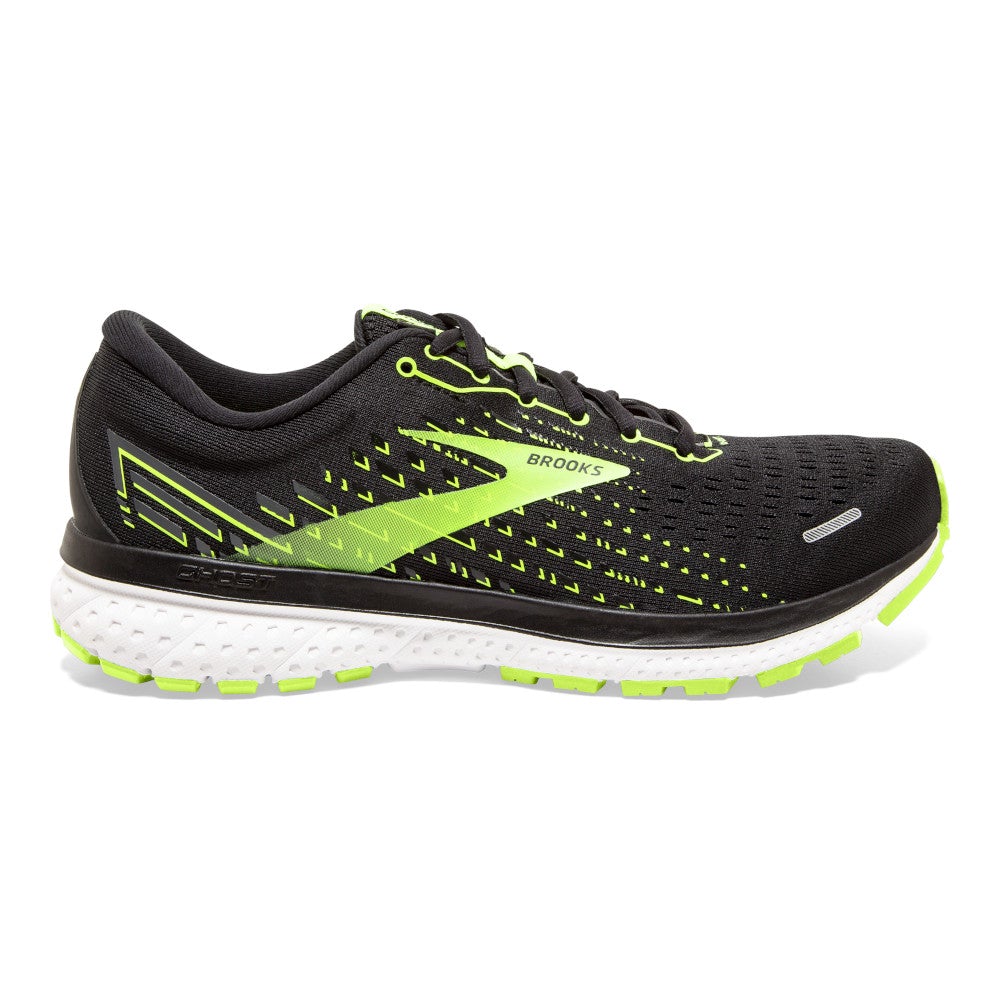 Men's Brooks Ghost 13, Black/Nightlife, 12 D Medium