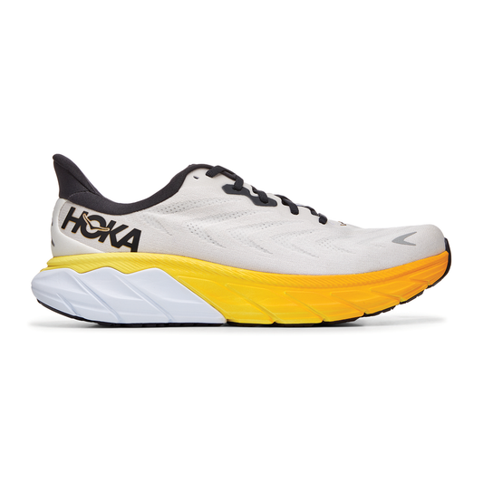 Men's Hoka One One Arahi 6, Nimbus Cloud/Blanc De Blanc, 12.5 D Medium