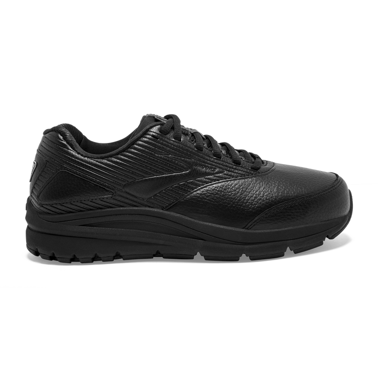 Women's Brooks Addiction Walker 2, Black/Black, 6.5 D Wide