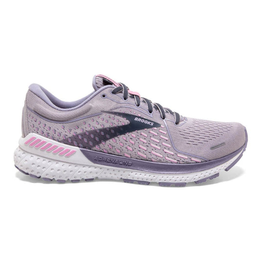 Women's Brooks Adrenaline GTS 21, Iris/Lilac Scachet/Ombre Blue, 11 B Medium