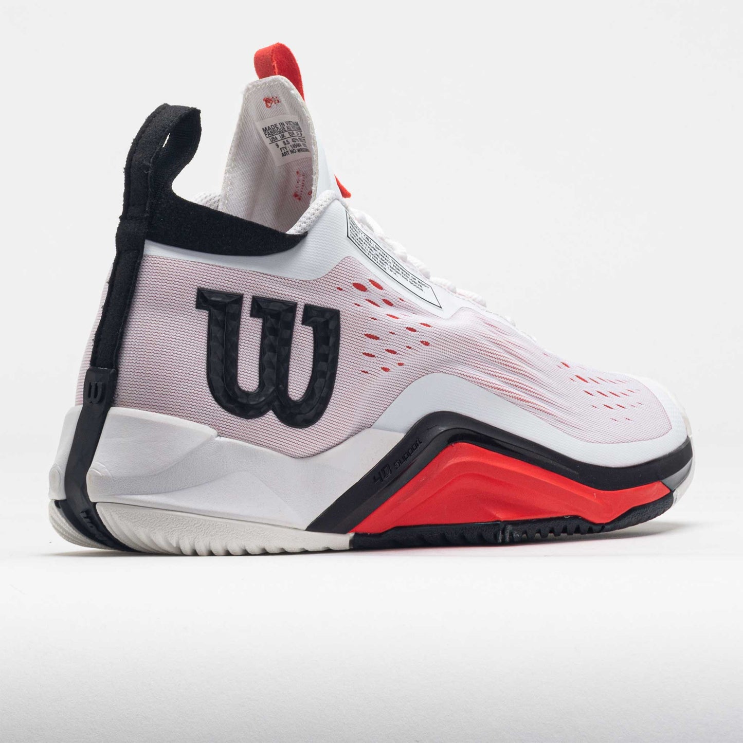 Wilson Rush Pro Tour Mid Men's  White/Black/Red