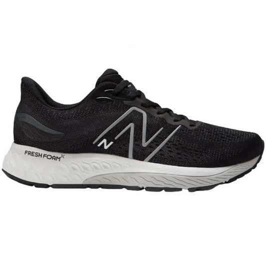 Men's New Balance Fresh Foam X 880v12, Black/Lead/Light Aluminum, 8 4E Extra Wide