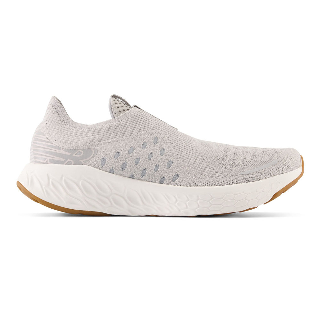 Women's New Balance Fresh Foam X 1080 Unlaced, Light Aluminum/Silver Mink, 11 B Medium