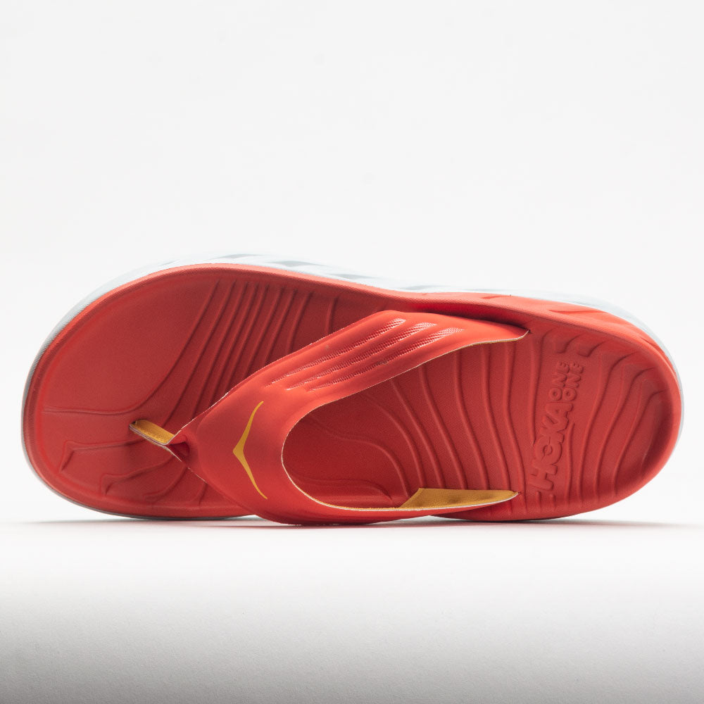 Hoka One One Ora Recovery Flip Men's  Fiesta/Amber Yellow
