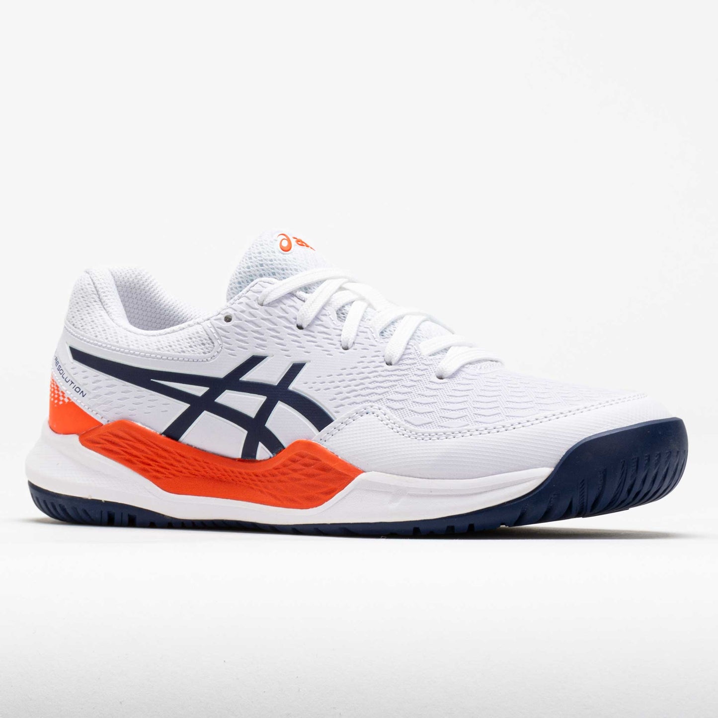 ASICS GEL-Resolution 9 Junior  White/Blue Expanse
