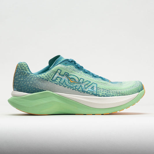 HOKA Mach X Men's  Ocean Mist/Lime Glow