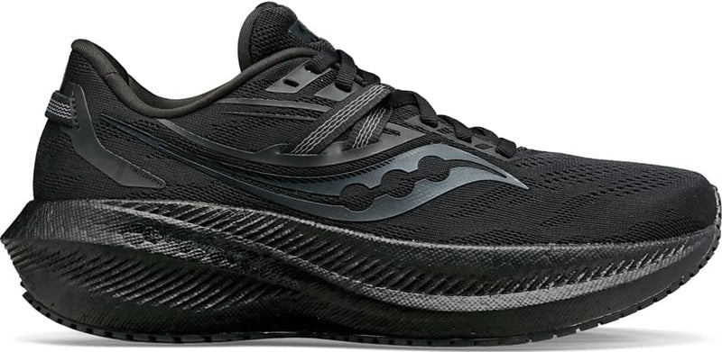 Men's Saucony Triumph 20, Triple Black, 9.5 D Medium