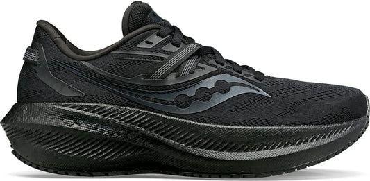 Men's Saucony Triumph 20, Triple Black, 9.5 D Medium