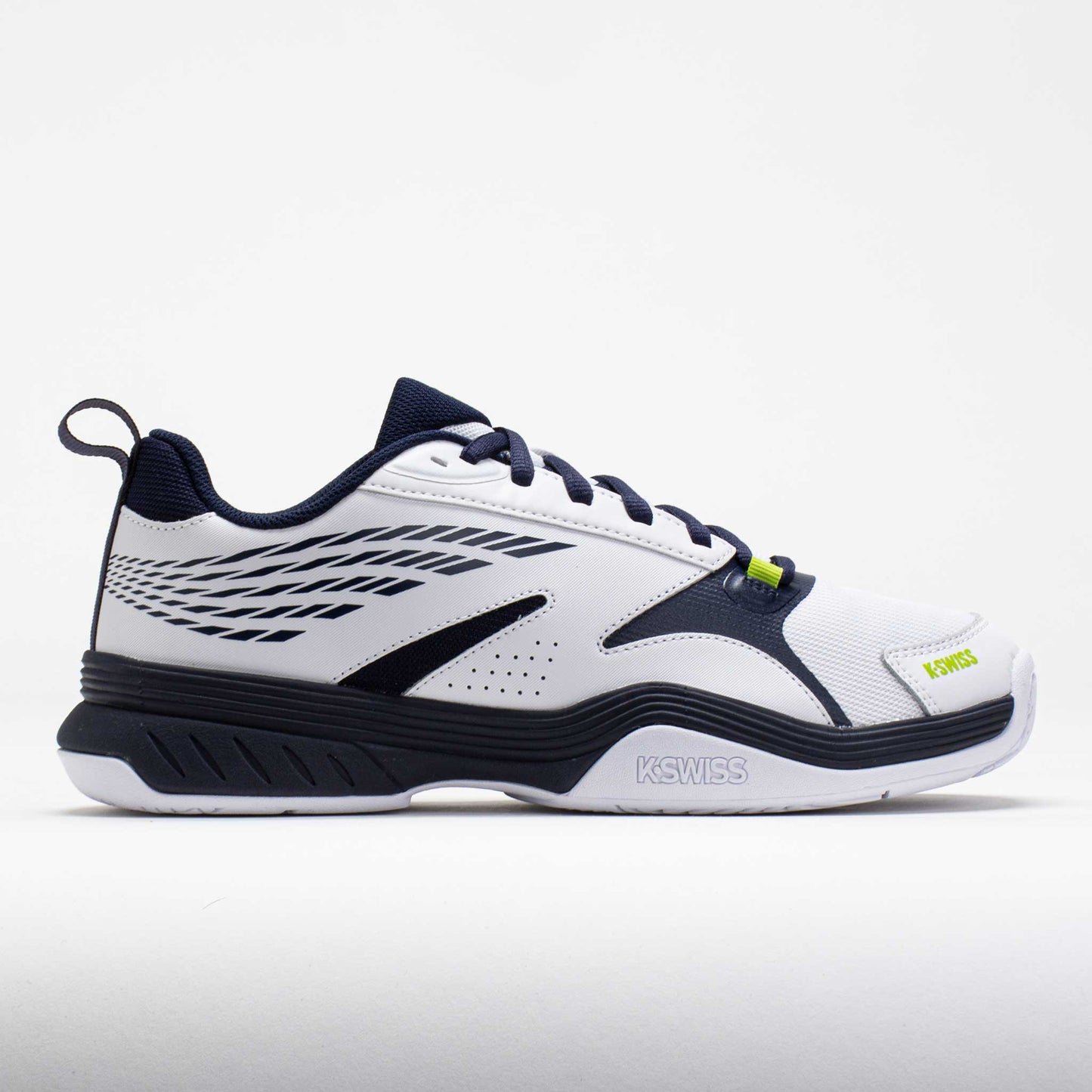 K-Swiss Speedex Men's  White/Navy/Lime Green