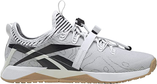 Men's Reebok Nano X1 Froning, FTWR White/FTWR White/Core Black, 8 D Medium