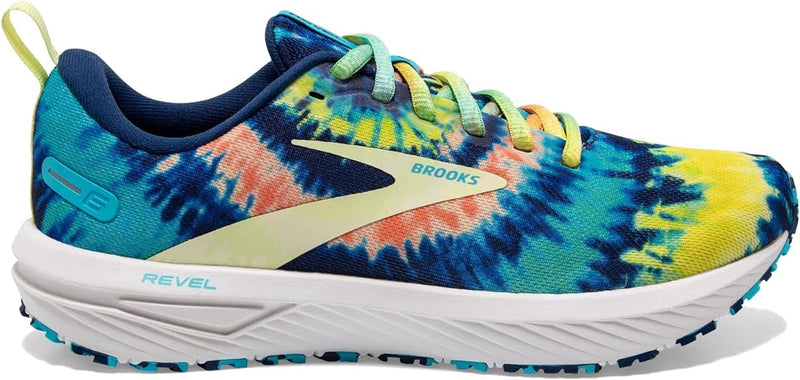 Women's Brooks Revel 6, Blue/Bachelor Button/White, 8.5 B Medium