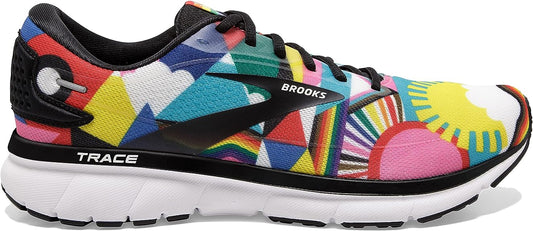 Women's Brooks Trace 2, Black/Multi, 7.5 B Medium