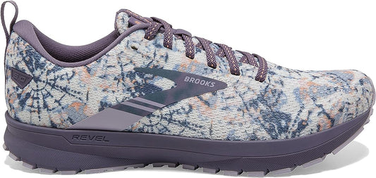 Women's Brooks Revel 5, Cadet/Thistle/White, 8.5 B Medium